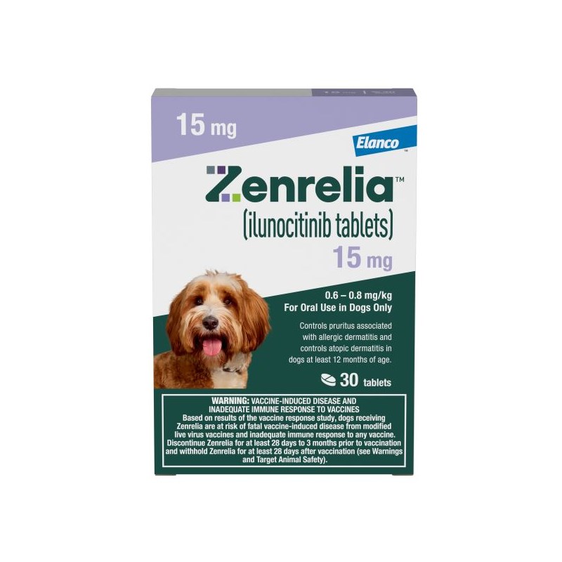 Zenrelia Tabs 15mg 30ct card 6ct  (180 tabs total)