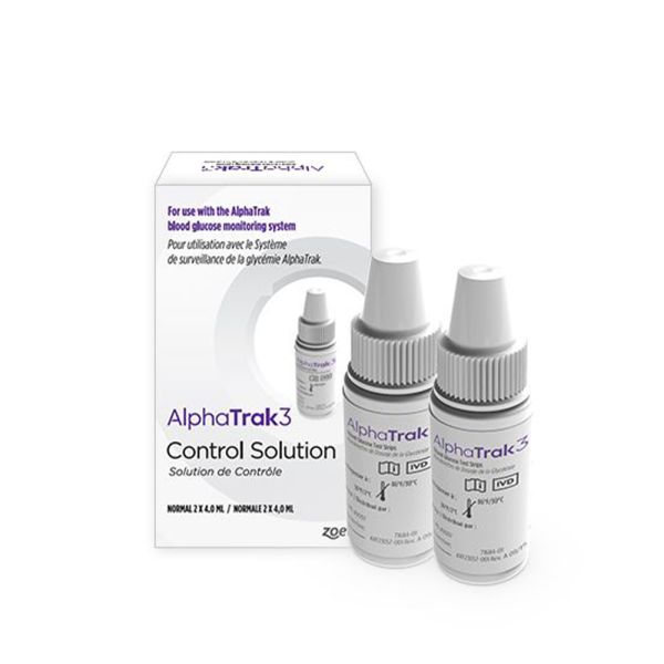 AlphaTrak 3 Control Solution 2 ct