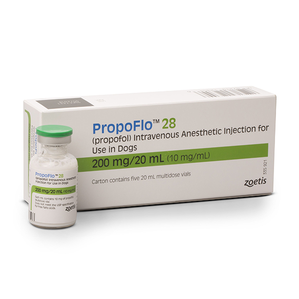 Propoflo 28 Injection 10mg/ml 5 x 20 ml