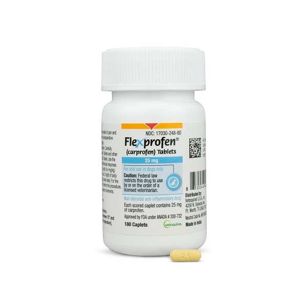 Flexprofen Caplets 25mg 180ct