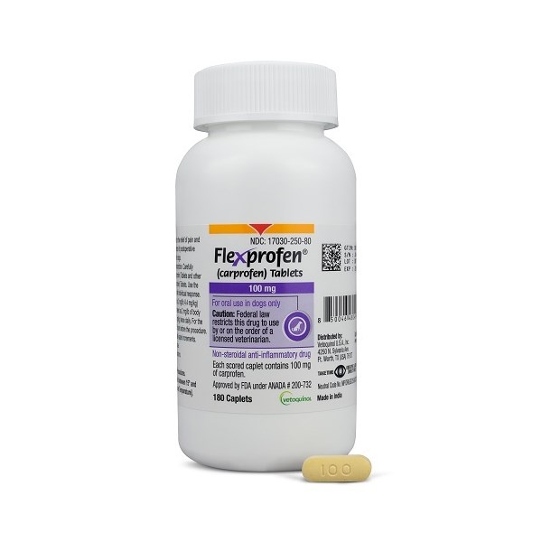 Flexprofen Caplets 100mg 180ct