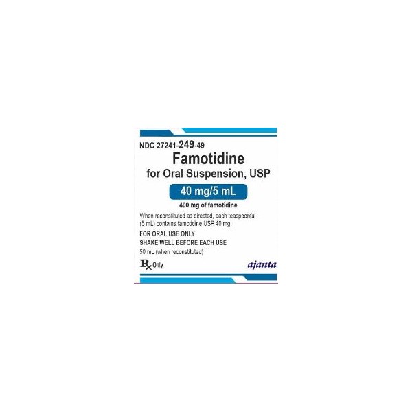 Famotidine Oral Suspension 40mg/5ml 50ml