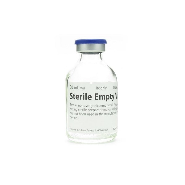 Sterile Empty Vials 30ml 25pk Pfizer Full Pack Only