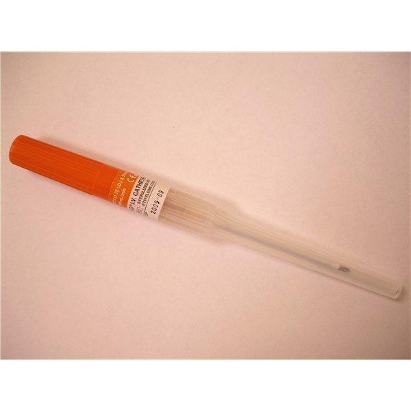 Surflo IV Catheter 14g x 2&quot; Orange