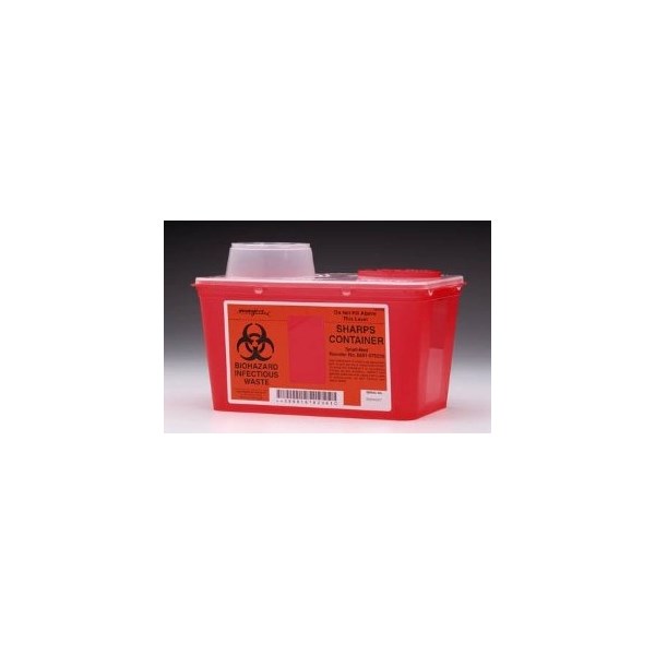 Sharps Container 8qt Red