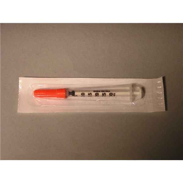 U-100 Insulin Syringes 0.3cc with 29g x 1/2  Monoject 100/bx