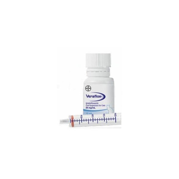 Veraflox Oral Suspension 2.5% 15ml  6pk