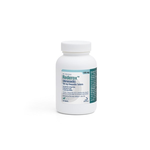 Rederox (deracoxib) Chewable Tablets 100mg 30ct