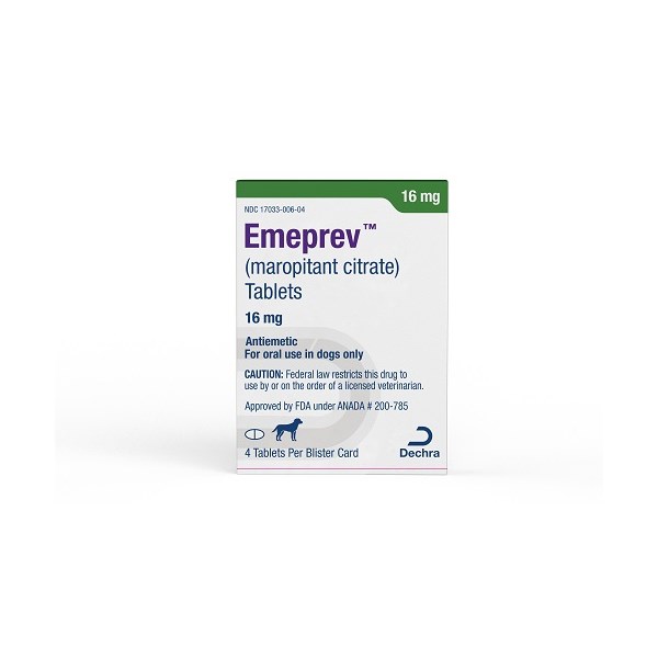 Emeprev Tabs 16mg card 4 tabs/card