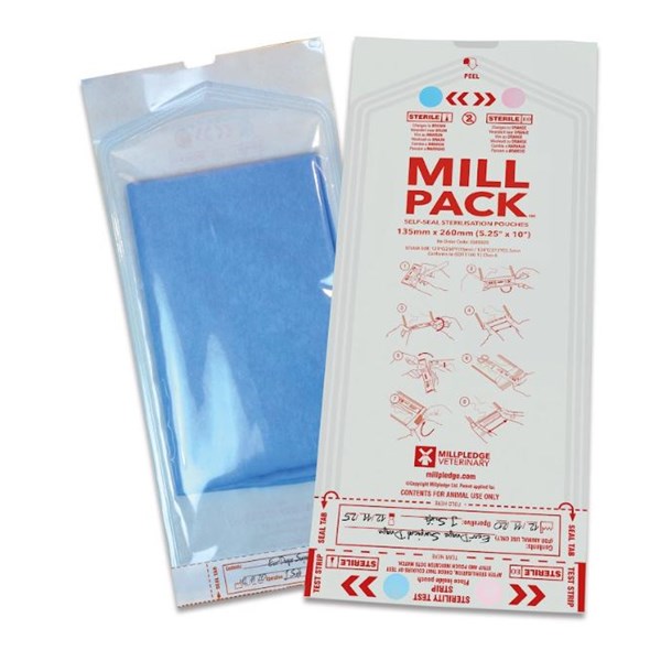 Self Sealing Pouch 5.25&quot; X 10&quot; 200ct