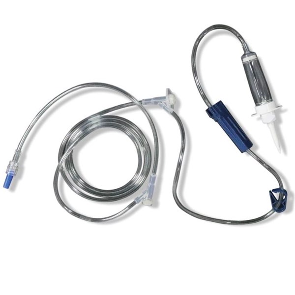 IV Set Aniset 70&quot; Pediatric Microbore Luer Lock 60 Drops