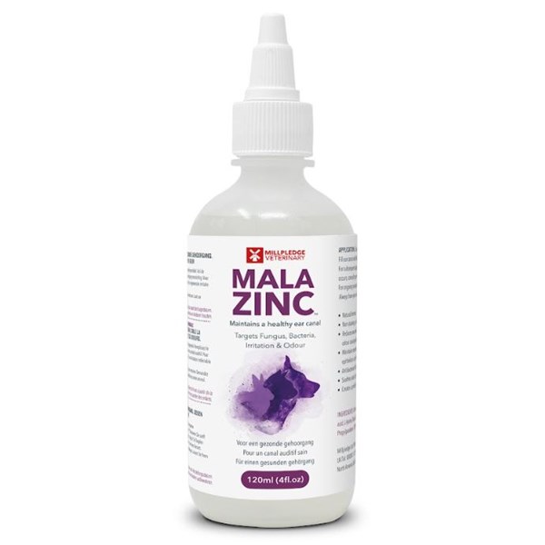 Malazinc Ear Drops 120ml Millpledge