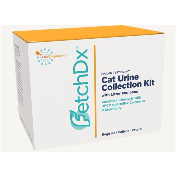 FetchDx Cat Urinalysis Test Kit: Reflex Culture and Sensitivity  5pk