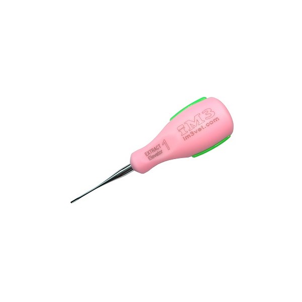 iM3 Ergo Fine Root Tip Pick Pink Handle Sesr01