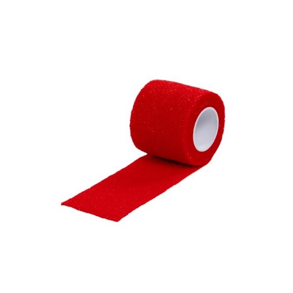 Vet Flex 2&quot; Red 10 rolls/bx