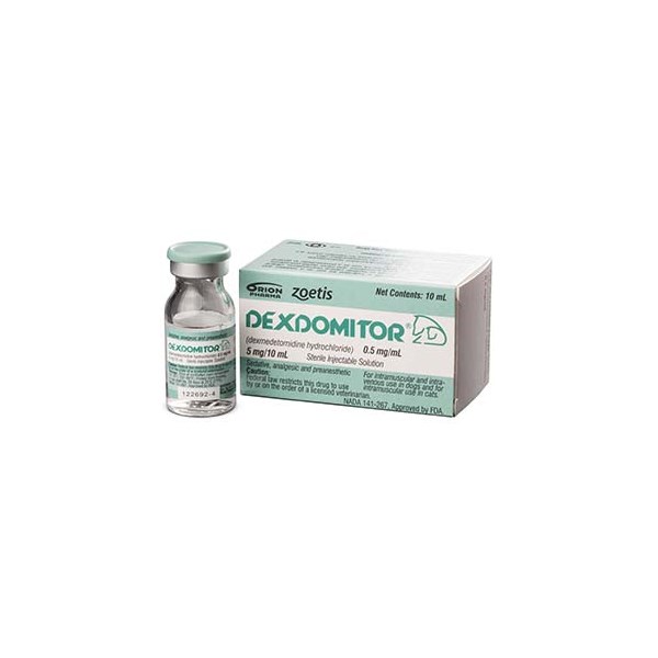 Dexdomitor Injection 0.5 mg/ml 10 ml