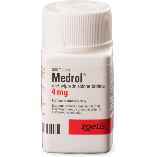 Medrol Tablets 4 mg 500 ct