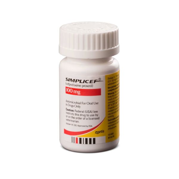 Simplicef Tablets 100 mg 100 ct