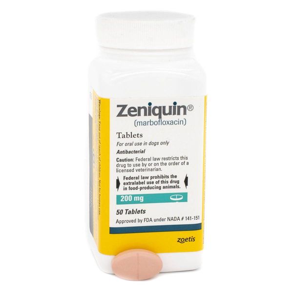 Zeniquin Tablets 200 mg 50 ct