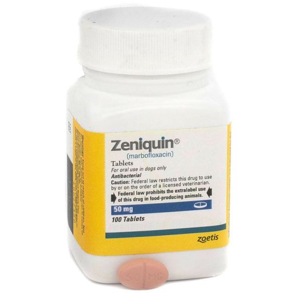 Zeniquin Tablets 50 mg 100 ct