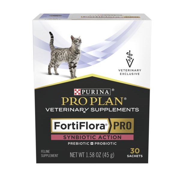 Purina Vet Diet Fortiflora PRO Synbiotic Action ( SA ) Cat 30 sachets/box  6 boxes per case