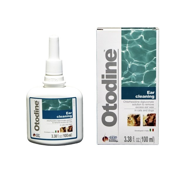 Otodine Chlorhexidine digluconate 0.15% Ear Cleaning Solution 3.38oz (100ml)