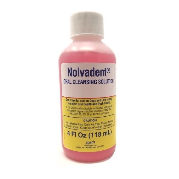 Nolvadent Oral Cleansing Solution With Sprayer 4 oz