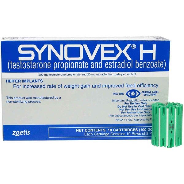 Synovex-H Implant 10 x 10 Dose