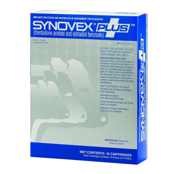 Synovex Plus Implant 10 x 10 Dose