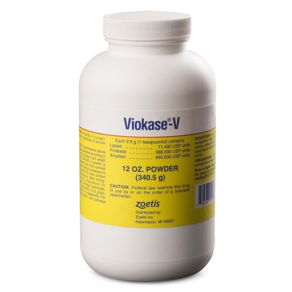 Viokase-V Powder 12 oz