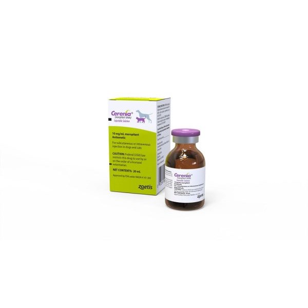 Cerenia Injection 10 mg/ml 20 ml