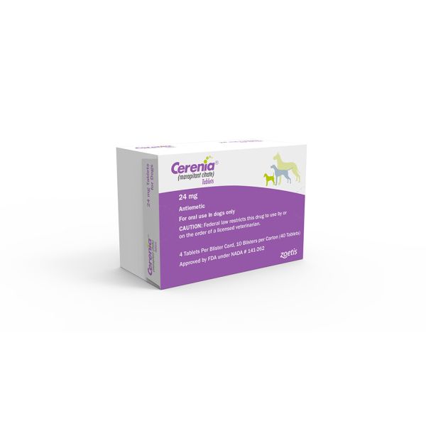 Cerenia Tablets 24 mg 40 ct