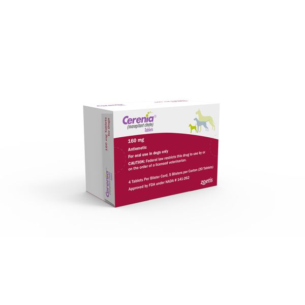 Cerenia Tablets 160 mg 20 ct