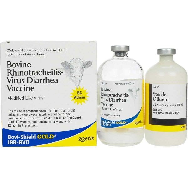 Bovi-Shield Gold IBR/BVD 50 Dose 100 ml