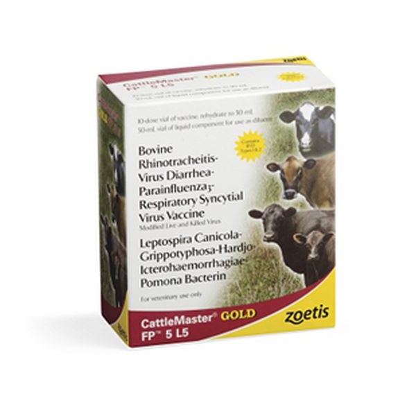 CattleMaster Gold FP5 + L5 10 Dose 50 ml