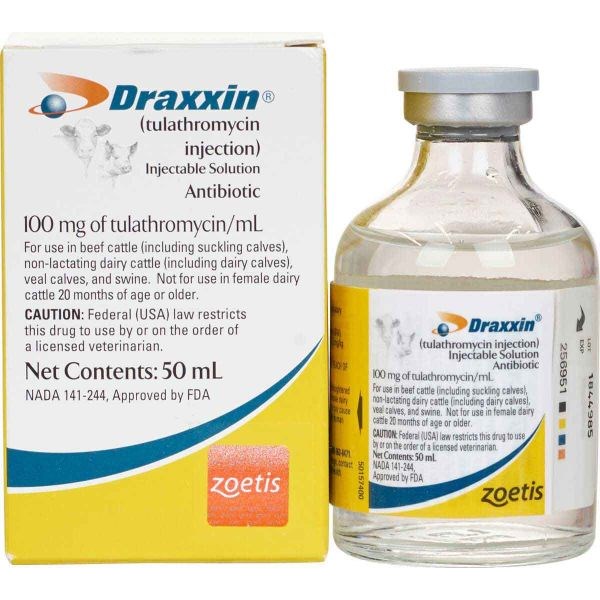 Draxxin Injection 100 mg/ml 50 ml