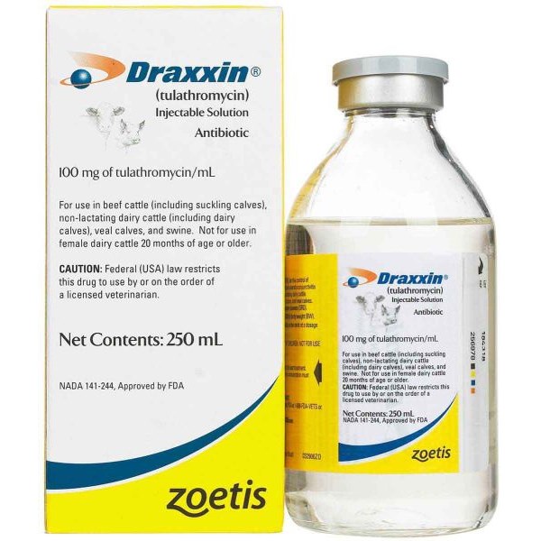 Draxxin Injection 100 mg/ml 250 ml