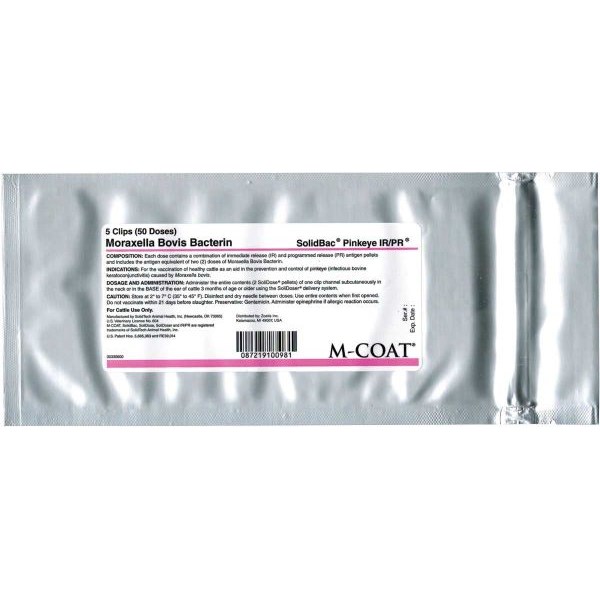 SolidBac Pinkeye IR/PR SQ (5 Clips) 50 Doses