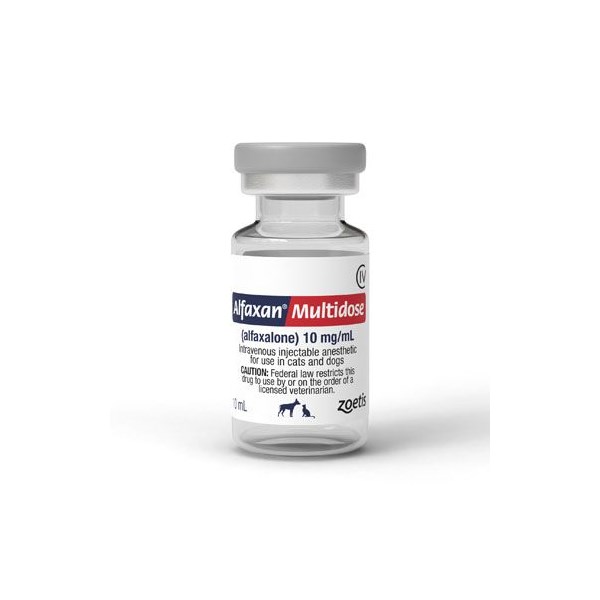 Alfaxan Multidose Injectable Solution 10 mg/ml 10 mL C-IV