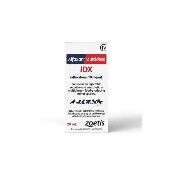 Alfaxan IDX Multidose Solution 10 mg/ml 20 ml C-IV