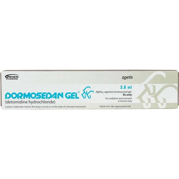 Dormosedan Gel 7.6 mg/ml  3.0 ml