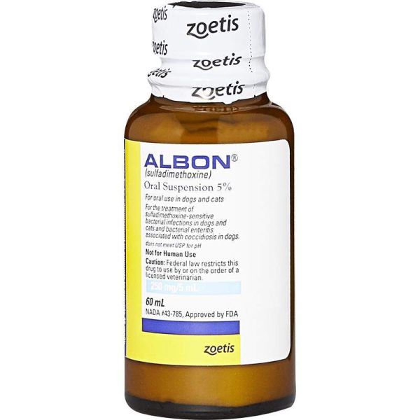 Albon 5% Oral Suspension 2 oz