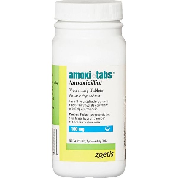 Amoxi-Tabs 100 mg 500 ct