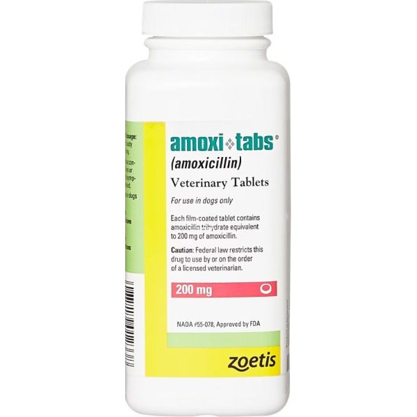 Amoxi-Tabs 200 mg 500 ct