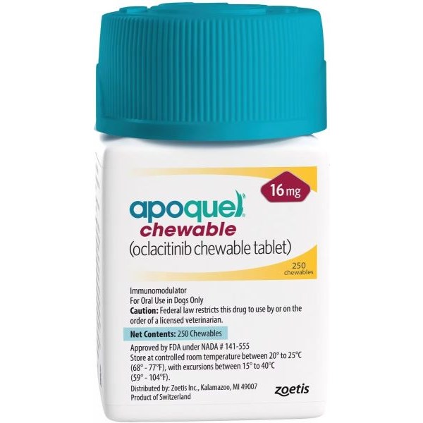 Apoquel Chewable Tablets 16 mg 250 ct