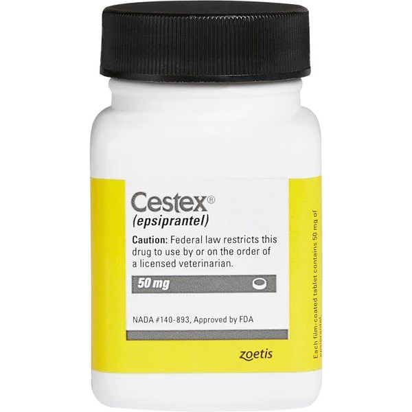 Cestex Tablets 50 mg 50 ct