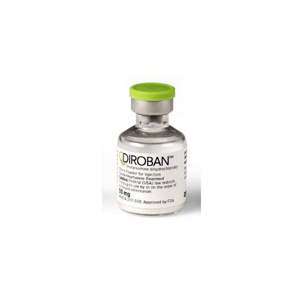 Diroban Sterile Powder for Injection 50 mg with Diluent 5 ct