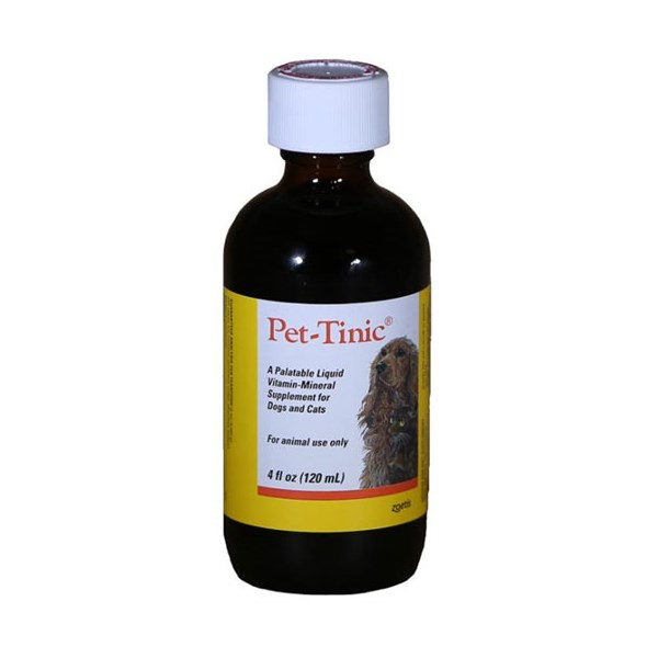 Pet-Tinic Liquid for Dogs &amp; Cats 4 oz