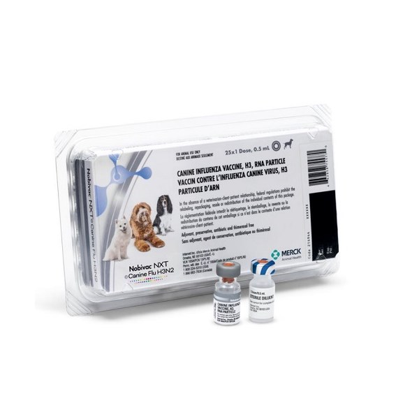 Nobivac NXT Canine Flu H3N2 25 x 0.5ml-dose