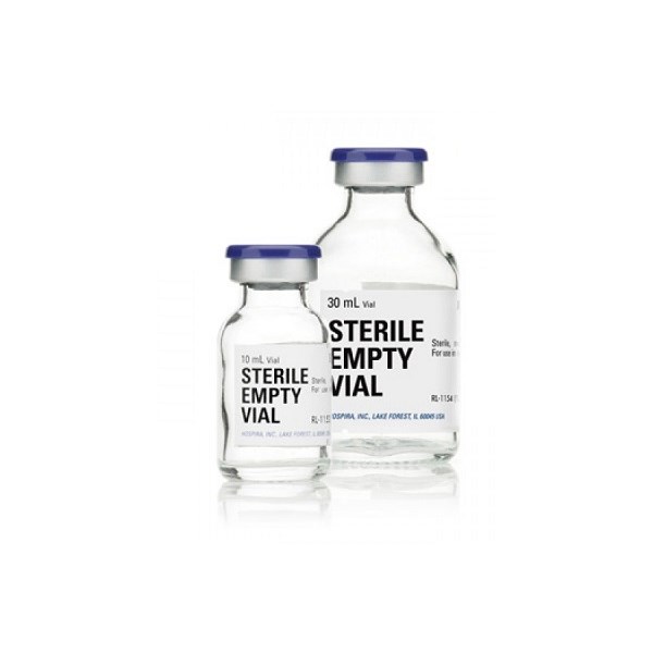 Sterile Empty Vials 30ml 25pk  (Full Pack Only)